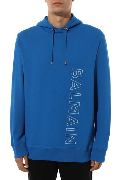 Хлопковое худи BALMAIN, арт. BH1JT046/BC22, фото 3