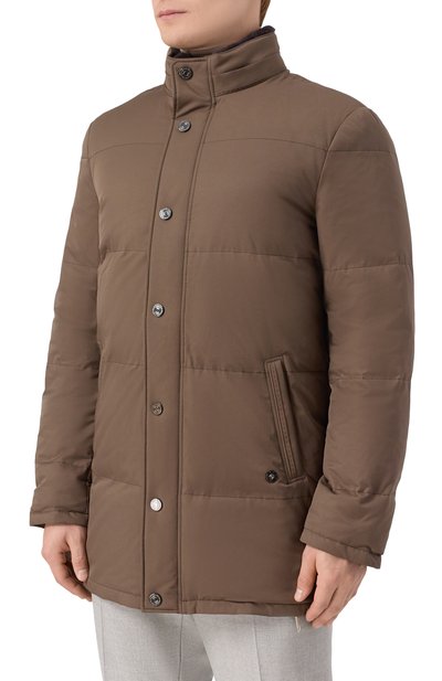 Пуховик с воротником из нутрии STEFANO RICCI, арт. MDJ5300350/PL001T, фото 3