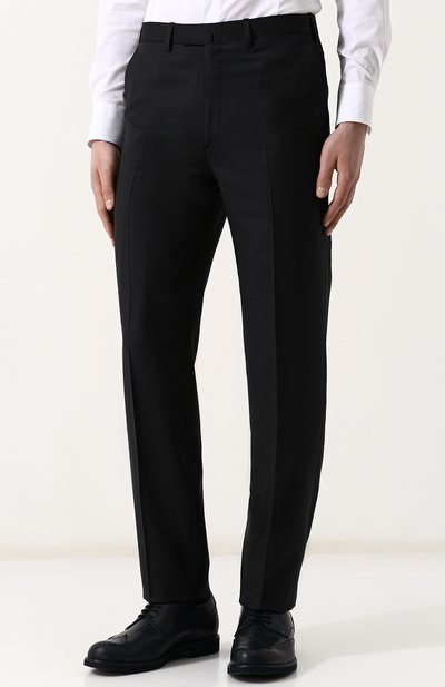 Шерстяной костюм с пиджаком на двух пуговицах BRIONI, арт. RA0G00/PZA16/MADIS0N/2, фото 4