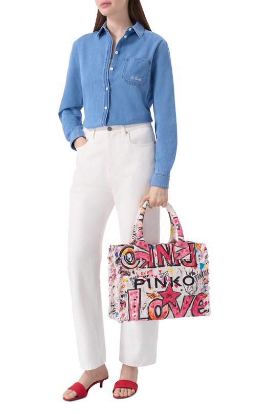 Сумка-тоут Pinko 106673/A3B6 Разноцветный  106673/A3B6 Фото 3