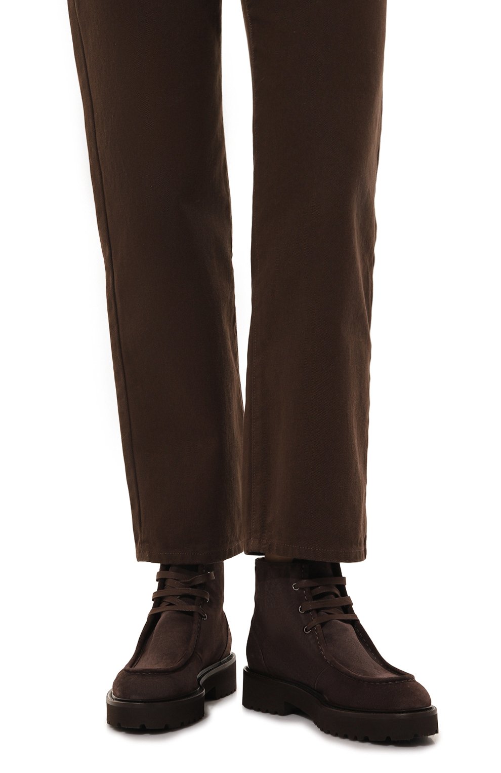 Замшевые ботинки chukka DOUCAL'S, арт. DD8742PHILUF252T, фото 3