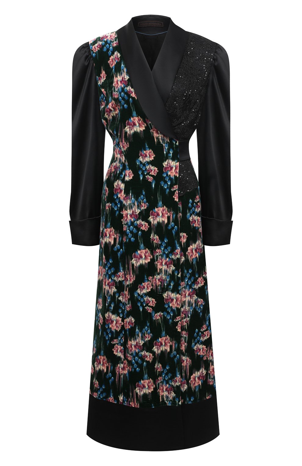 Платье из вискозы и шелка ULYANA SERGEENKO, арт. ABM002FW20P(1120т20), фото 1