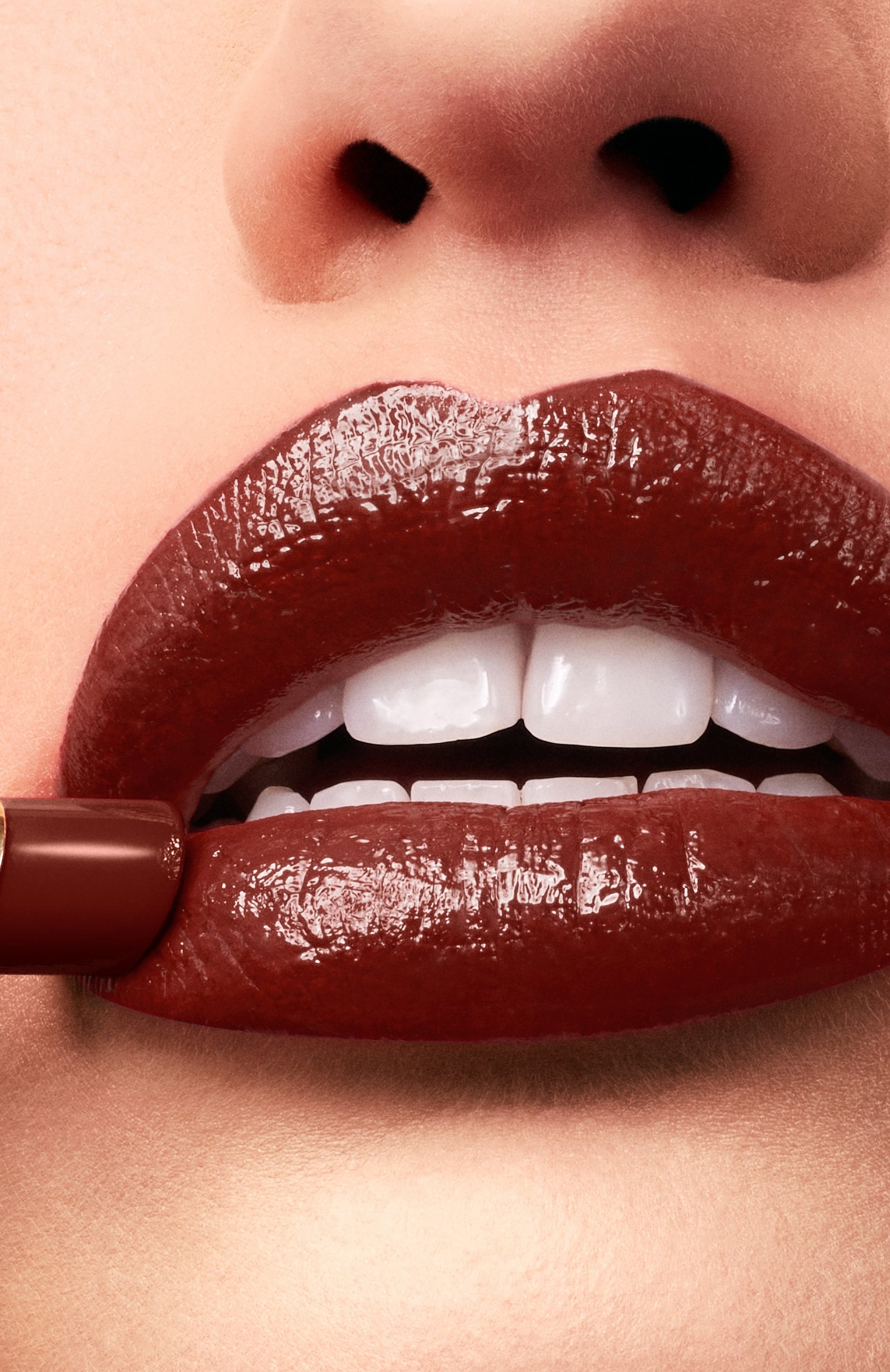 Помада-блеск для губ rouge stiletto glossy shine, оттенок cacao temple 447s (2g) CHRISTIAN LOUBOUTIN, арт. 8435415078221, фото 6