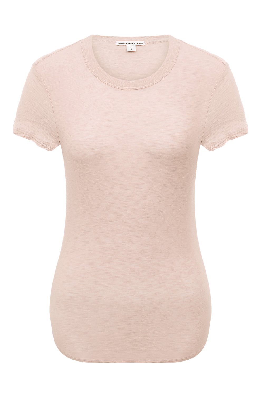 Хлопковая футболка JAMES PERSE, арт. WUA3037/BRNP, фо то 1