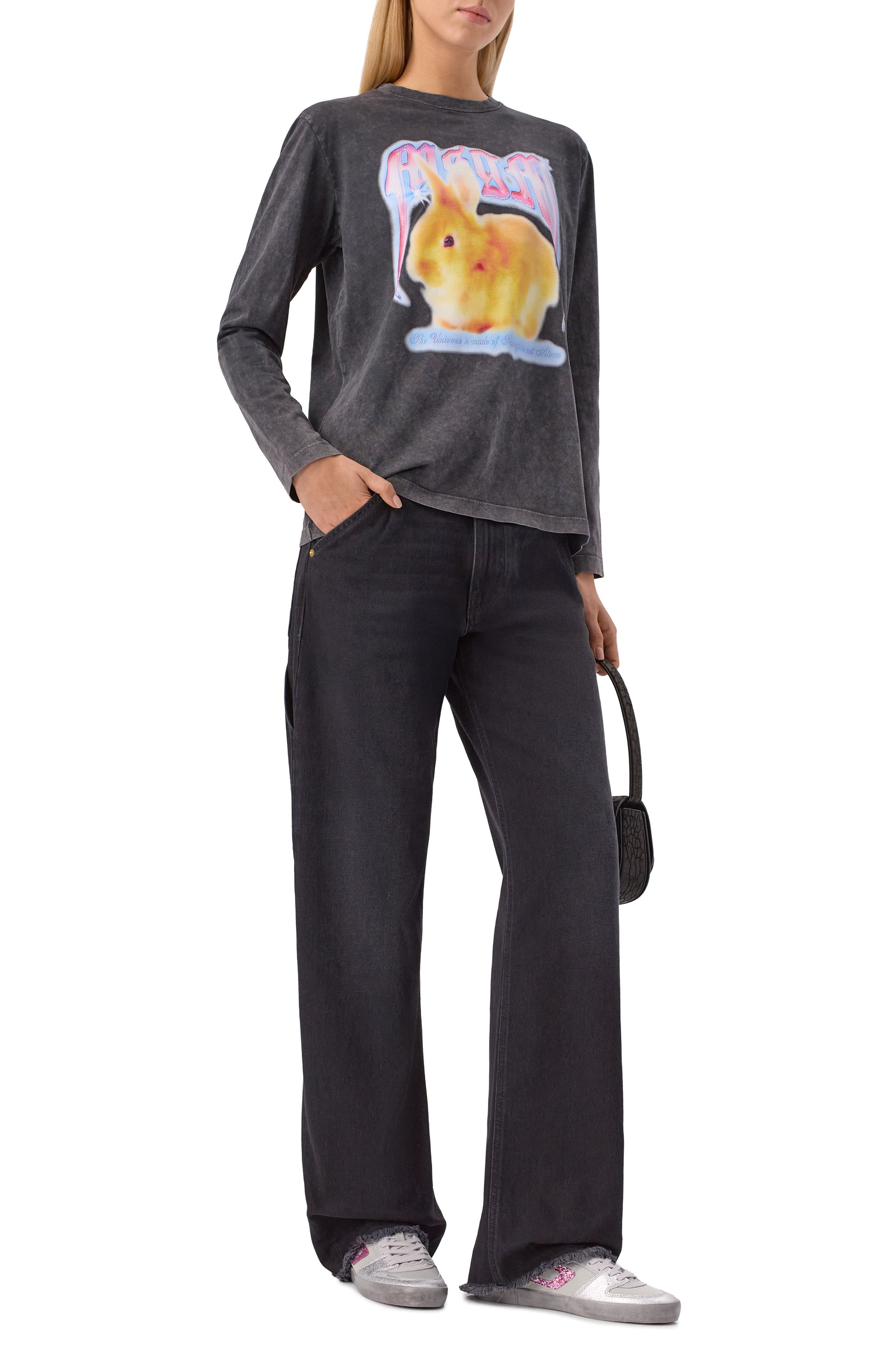 Хлопковый лонгслив MSGM, арт. 3941MDM107SE/257589, фото 2