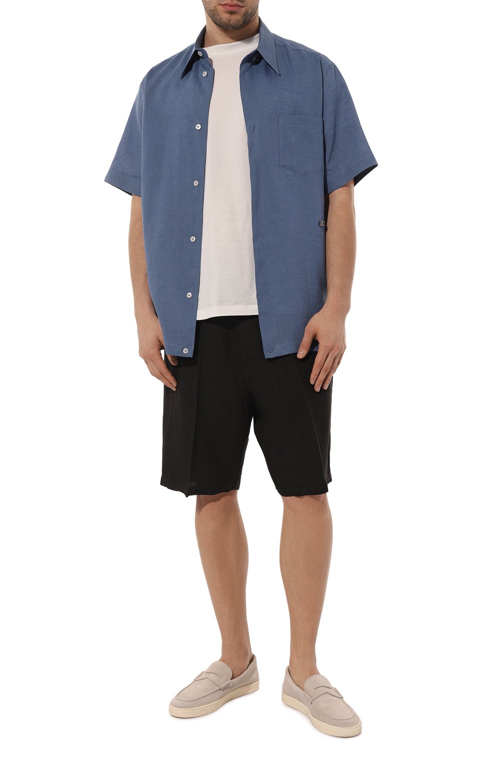 Льняные шорты 120% LINO, арт. Y0M29CM/0000253/000, фото 2