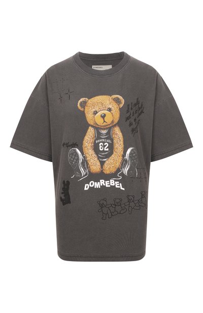 Женская хлопковая футболка DOMREBEL, арт. PLAY SKETCH/T-SHIRT
