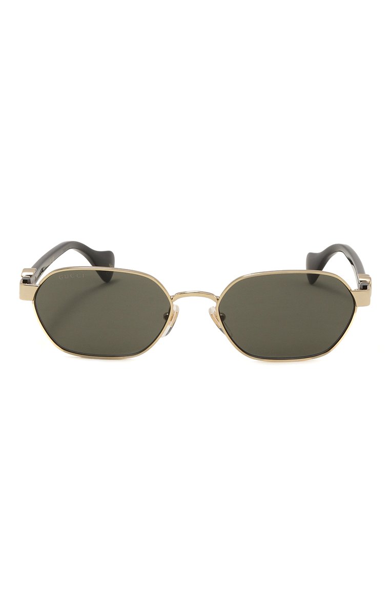 Женские солнцезащитные очки GUCCI черного цвета, арт. GG1593S 001 | Фото 3 (Региональные ограничения белый список (Axapta Mercury): Не проставлено; Нос: Не проставлено; Тип очков: С/з; Материал: Металл, Пластик; Очки форма: Прямоугольные; Оптика Гендер: оптика-женское)