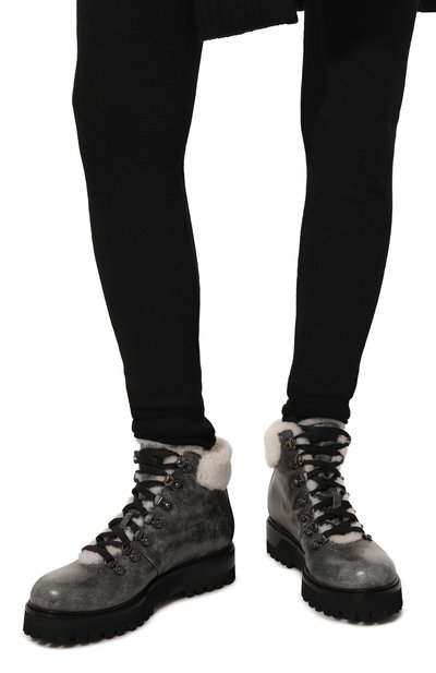 Кожаные ботинки st. moritz LE SILLA, арт. 7545C040MGPPGRU, фото 3