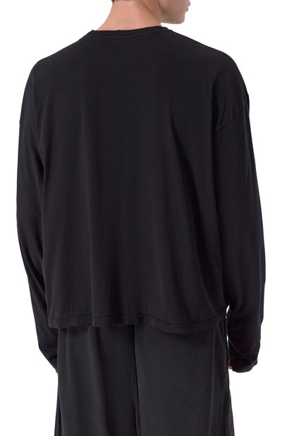 Хлопковый лонгслив ANN DEMEULEMEESTER, арт. B0013491/FA637, фото 4