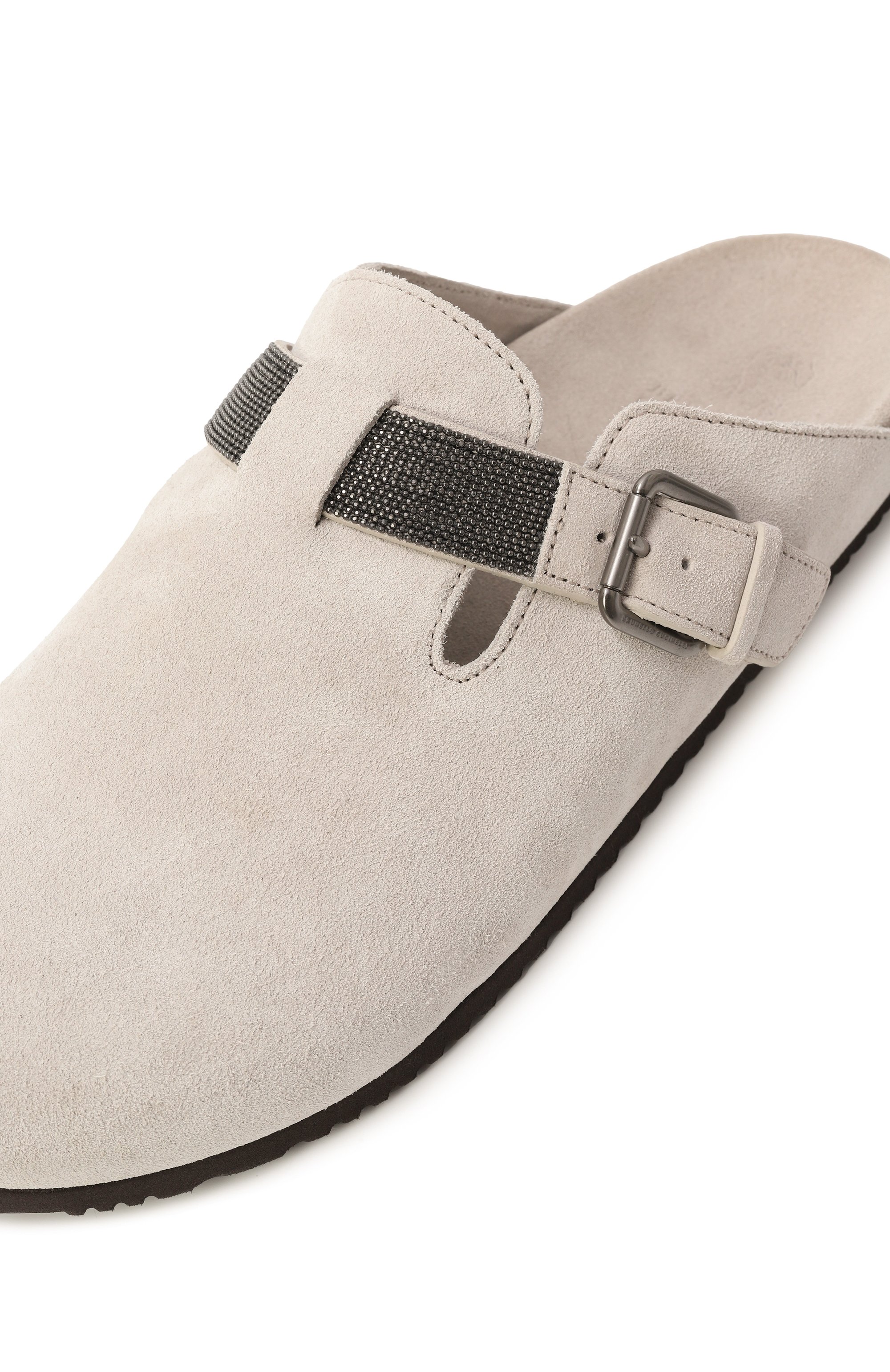 Замшевые сабо BRUNELLO CUCINELLI, арт. MZSFG2479P, фото 7