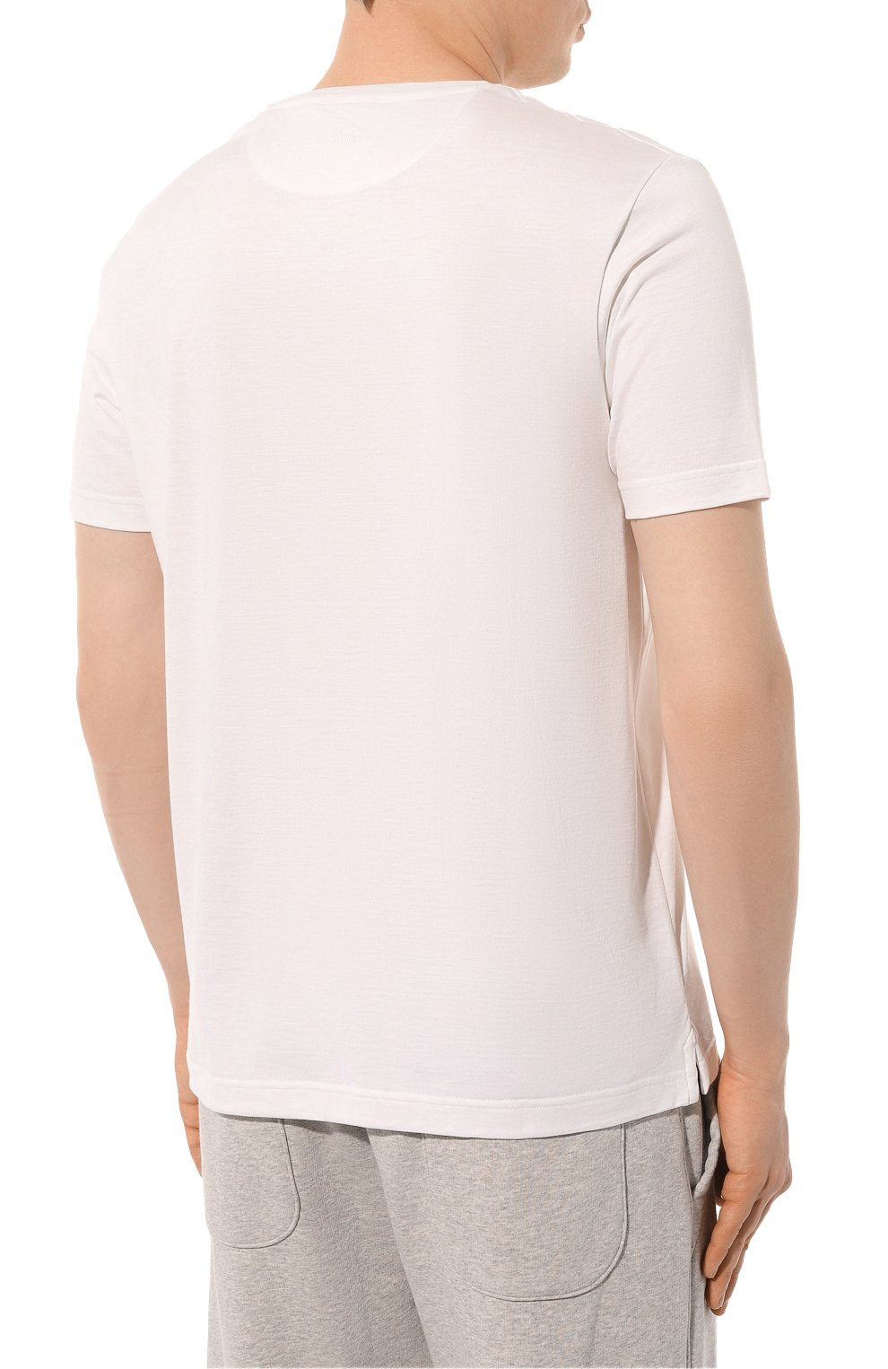 Футболка из шелка и хлопка COLOMBO, арт. TS00380/A00897, фото 4