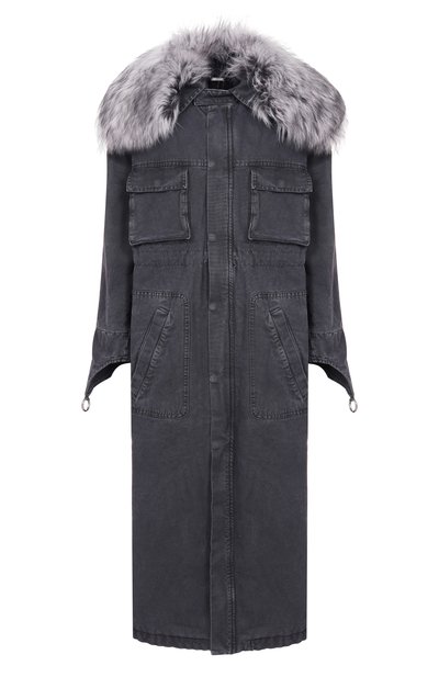 Женская хлопковая парка BLUMARINE, арт. 2J222A