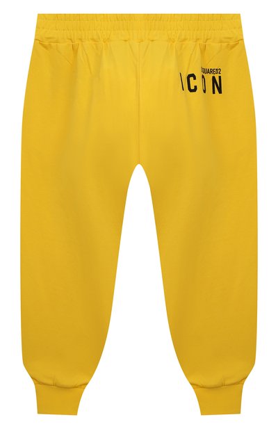 Хлопковая пижама DSQUARED2 желтого цвета по цене 13300 руб., арт. DQ1087-D008J, фото 5 Хлопковая пижама DSQUARED2, арт. DQ1087-D008J, фото 5