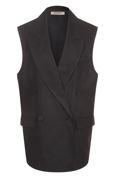 Жилет изо льна и вискозы HINNOMINATE, арт. HMABW01841, фото 1
