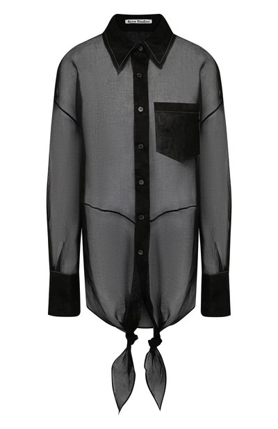 Женская хлопковая рубашка ACNE STUDIOS, арт. AC0254/W