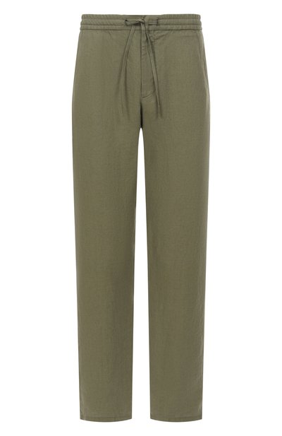 Мужские льняные брюки CANALI, арт. V7003/AE05539