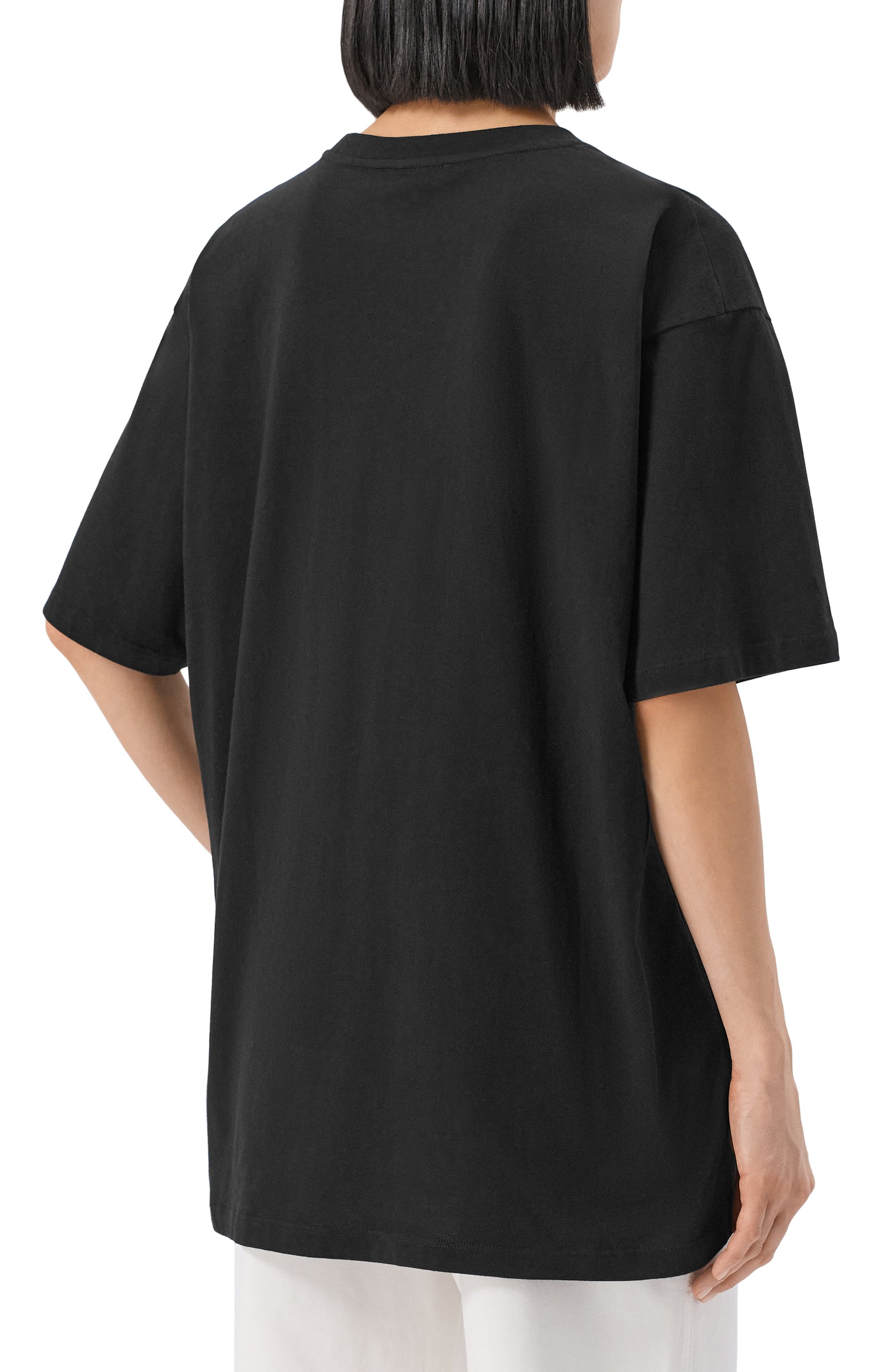 Хлопковая футболка BALMAIN, арт. FF0EH005/GF22, фото 4