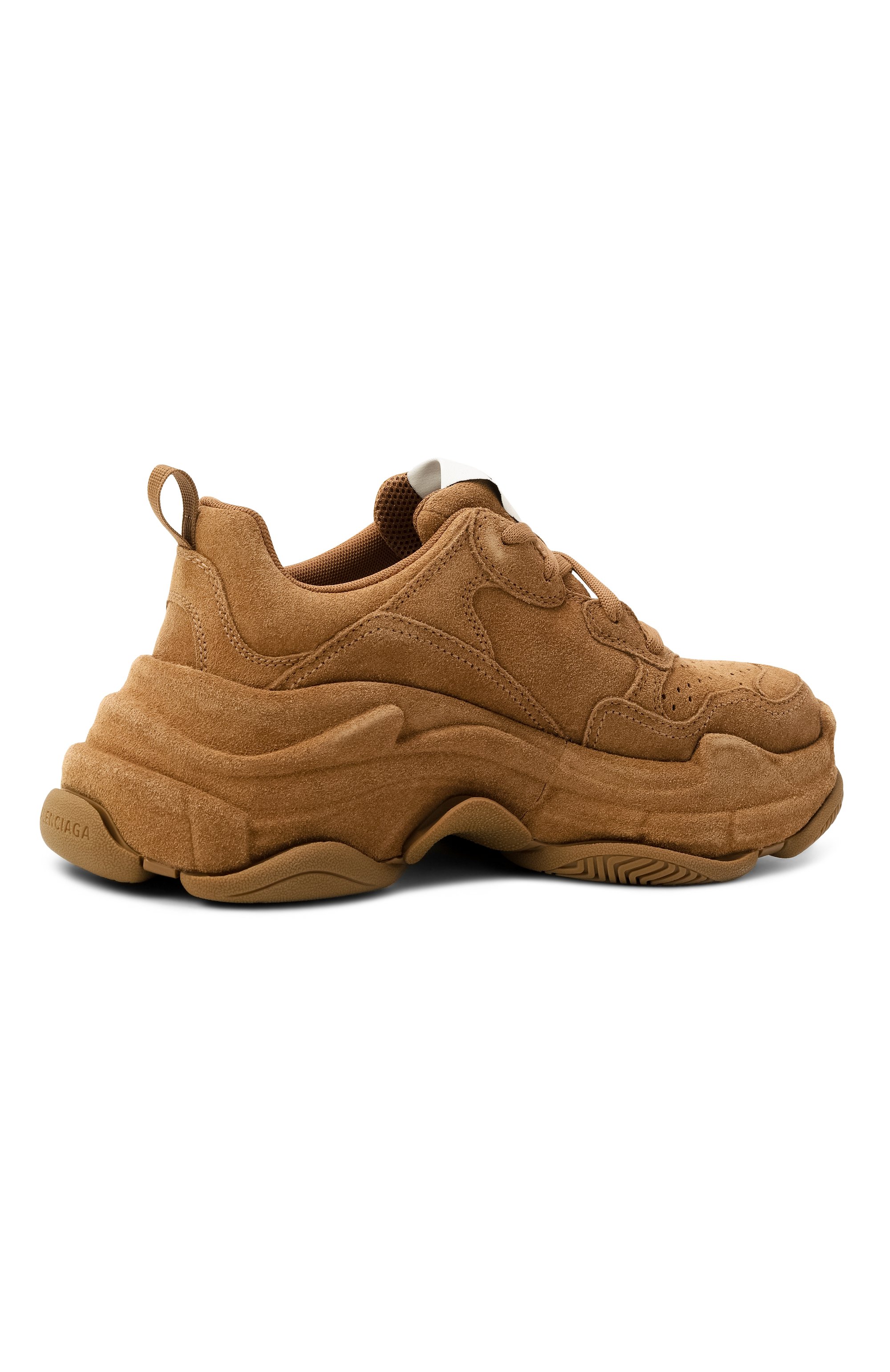 Замшевые кроссовки triple s BALENCIAGA, арт. 854146/WTSSS, фото 5