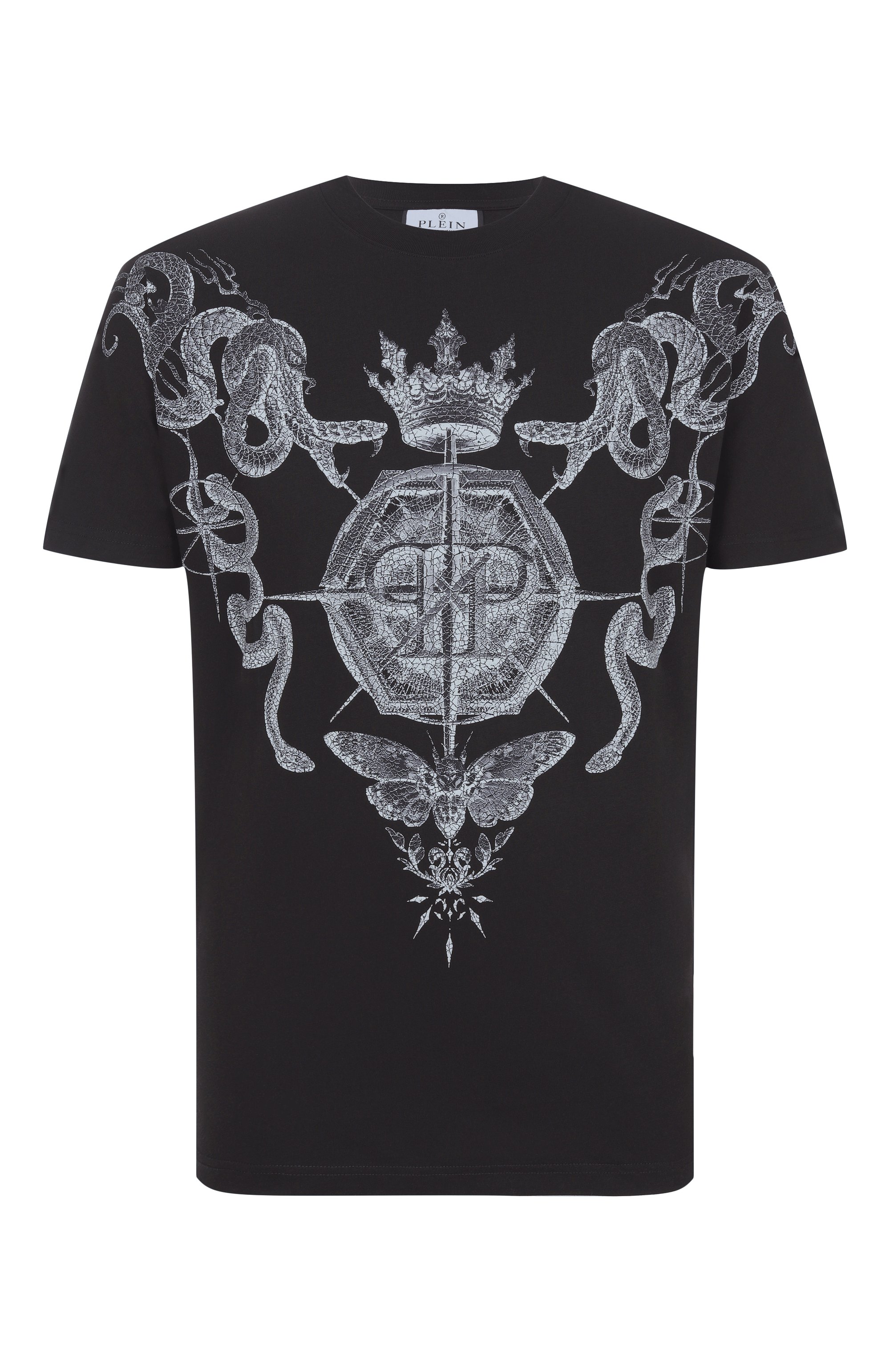 Хлопковая футболка PHILIPP PLEIN, арт. SAFC MTK8822 PJY002N, фото 1