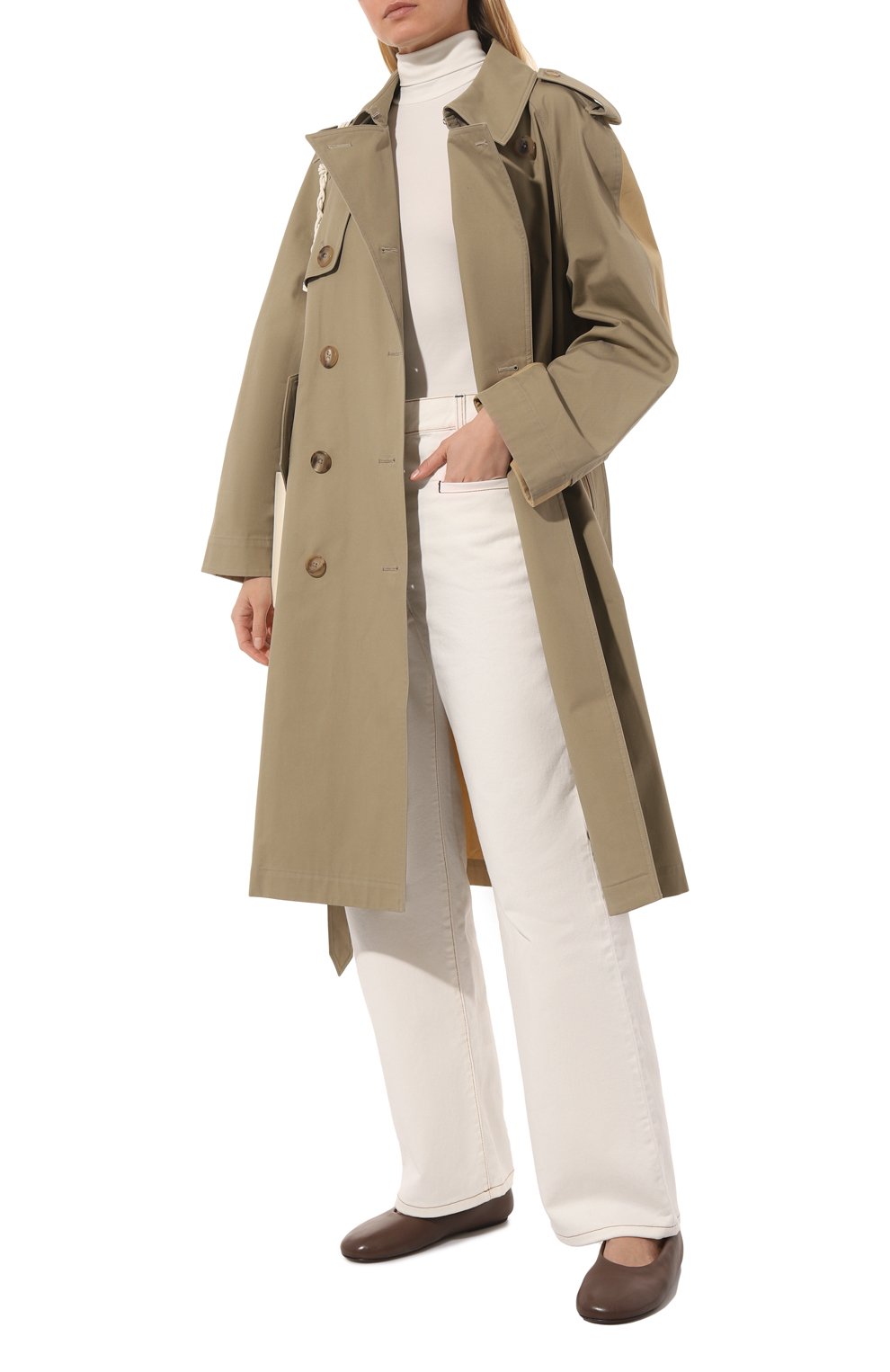 Кожаные балетки girella MARSELL темно-коричневого цвета по цене 63900 руб., арт. MW7070/097, фото 2 Кожаные балетки girella MARSELL, арт. MW7070/097, фото 2