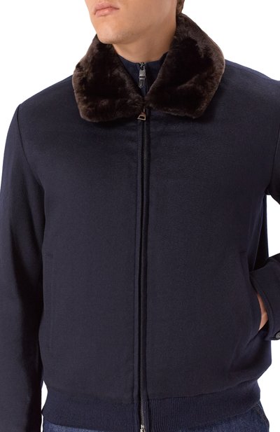 Бомбер с подкладкой из бобра ANDREA CAMPAGNA, арт. 25U029-CUNWSCNX, фото 5