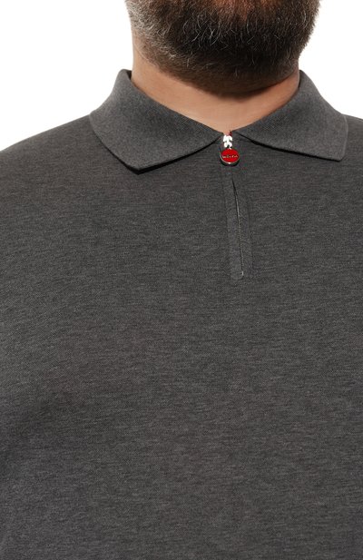 Хлопковое поло KITON, арт. UK1171, фото 5