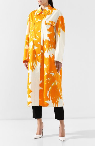 Хлопковое пальто DRIES VAN NOTEN, арт. 191-30224-7101, фото 3