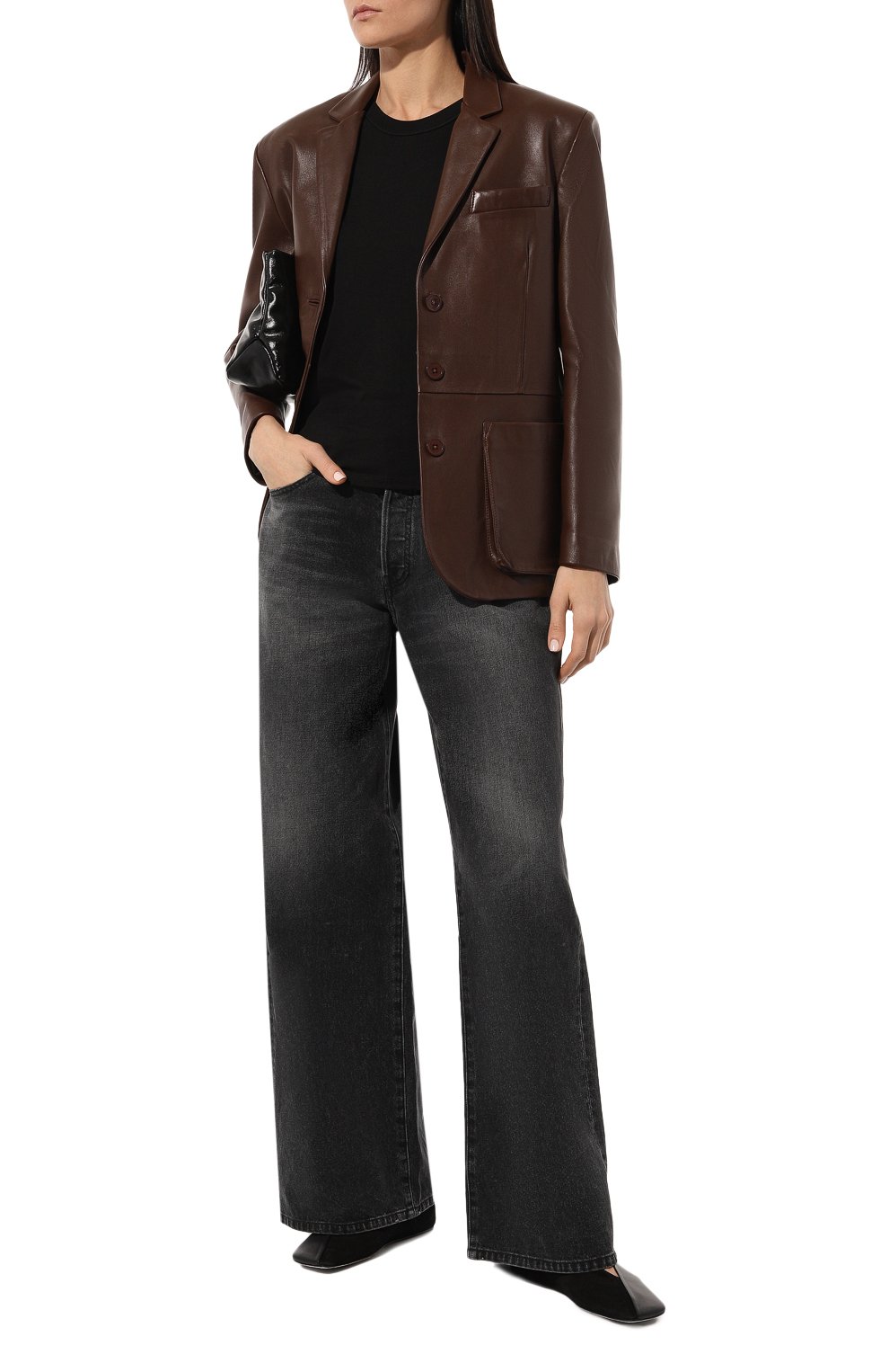 Хлопковая майка LOULOU DE SAISON, арт. P0S0, фото 2