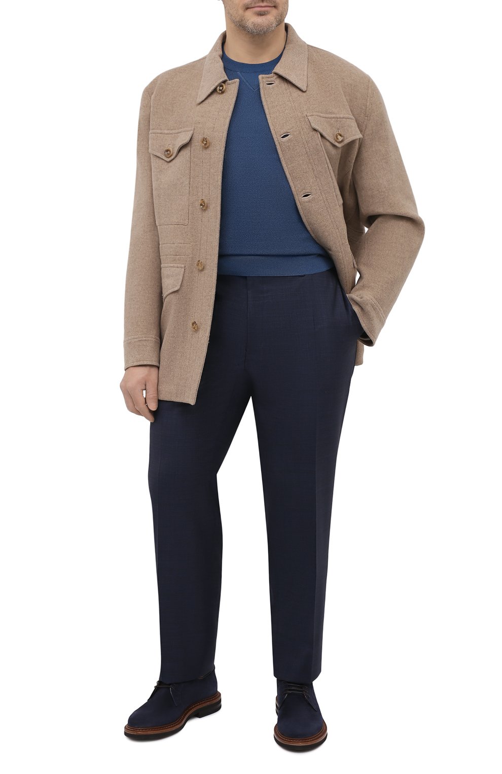 Шерстяные брюки CANALI, арт. 71019/AA02524/60-64, фото 2