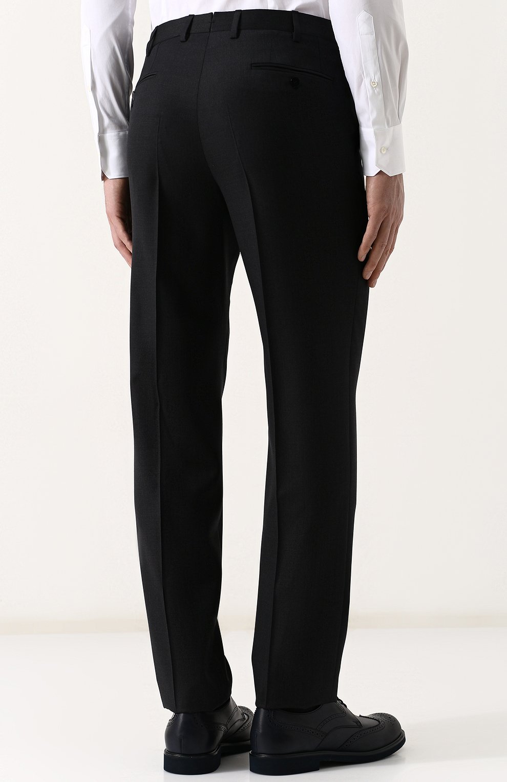 Шерстяной костюм с пиджаком на двух пуговицах BRIONI, арт. RA0G00/PZA16/MADIS0N/2, фото 5