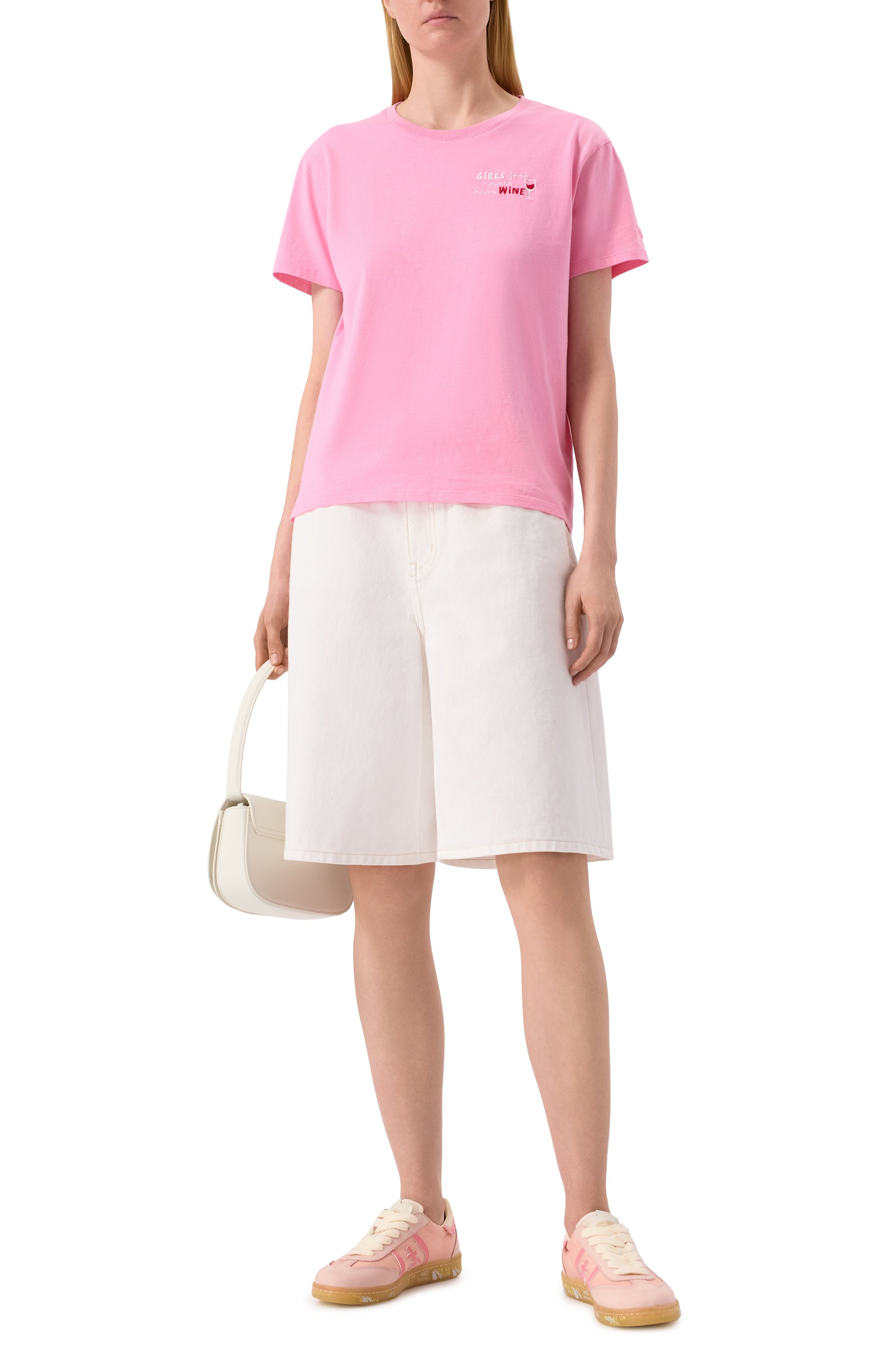 Комбинированные кеды bonnie-d PREMIATA светло-розового цвета по цене 25200 руб., арт. B0NNIED/VAR 7351, фото 2 Комбинированные кеды bonnie-d PREMIATA, арт. B0NNIED/VAR 7351, фото 2