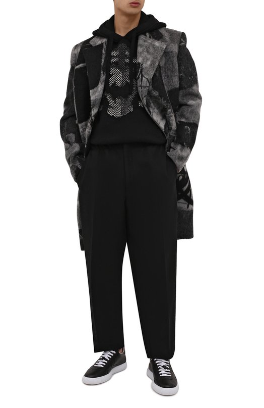 Шерстяные брюки Zegna 287005/630SNX Чёрный  287005/630SNX Фото 2