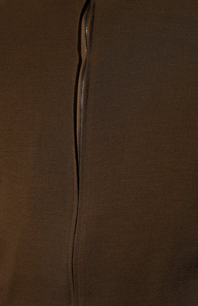 Шерстяной кардиган ZEGNA коричневого цвета по цене 115000 руб., арт. UZM00/157, фото 5 Шерстяной кардиган ZEGNA, арт. UZM00/157, фото 5