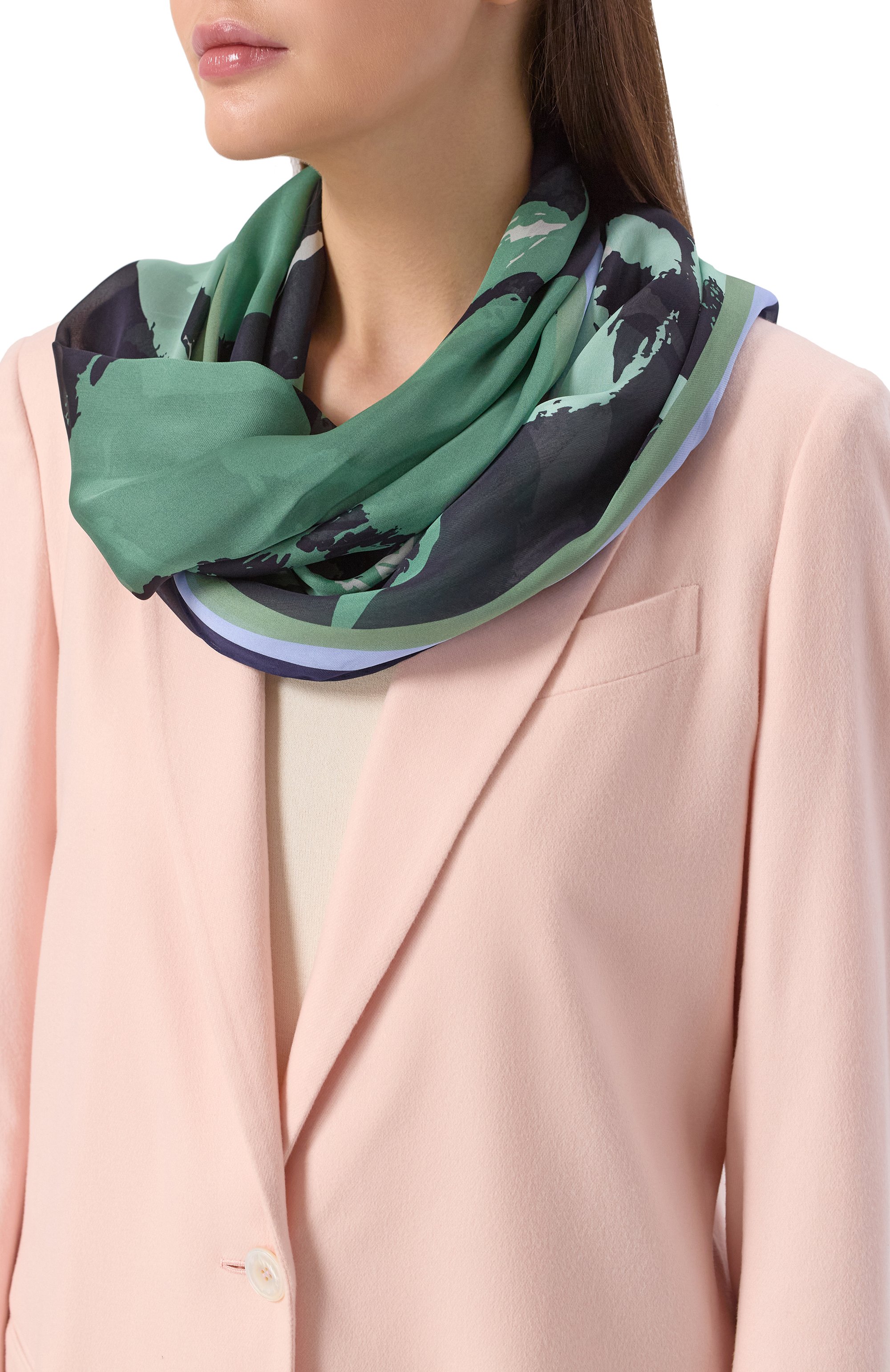 Шелковый шарф ELIE SAAB, арт. SE7018ST746, фото 2