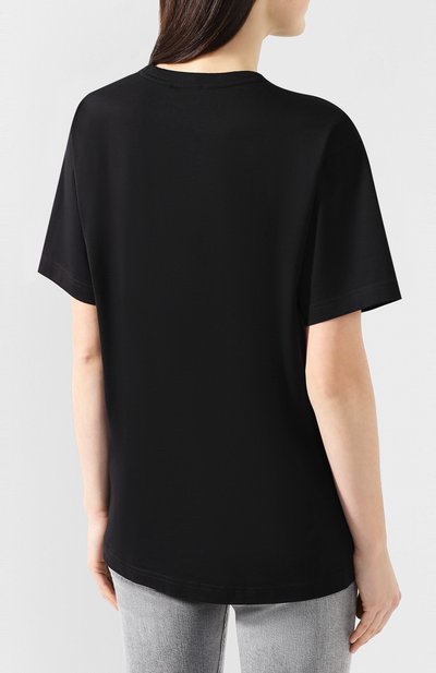 Хлопковая футболка ACNE STUDIOS, арт. 25E173/W, фото 4