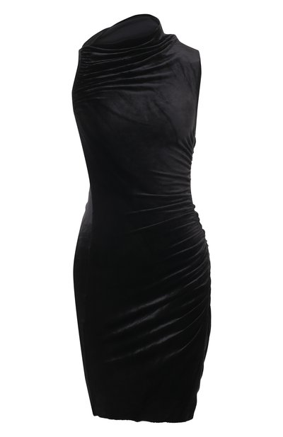 Женское бархатное платье RICK OWENS LILIES, арт. LI02C2512/VST