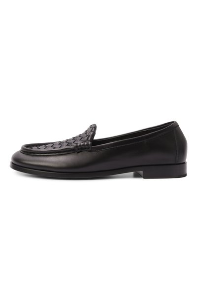 Кожаные лоферы silenzio BOTTEGA VENETA черного цвета по цене 131000 руб., арт. 876126/VBSD0, фото 4 Кожаные лоферы silenzio BOTTEGA VENETA, арт. 876126/VBSD0, фото 4