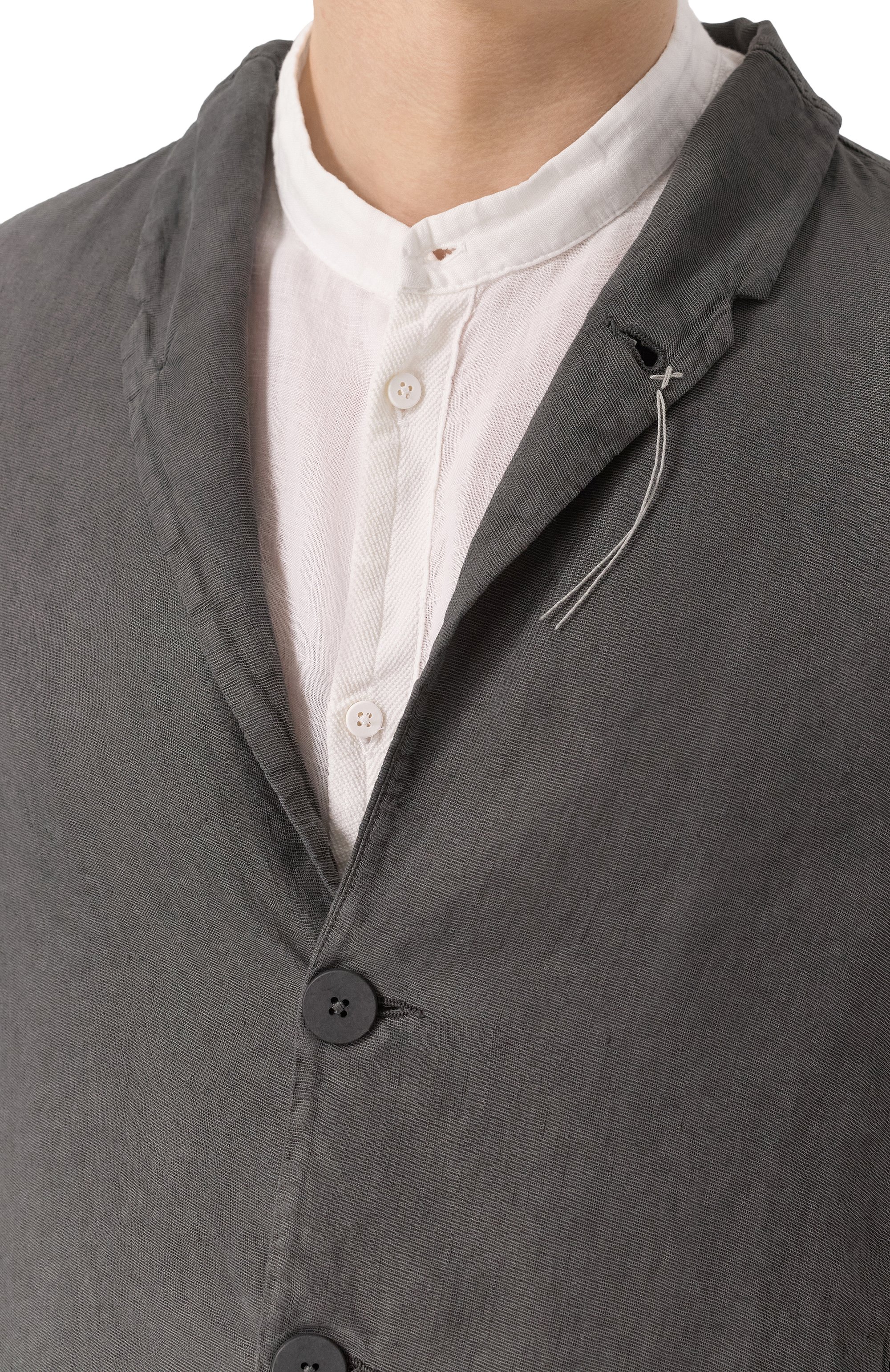 Льняной пиджак TRANSIT, арт. CFUTRZH171, фото 7