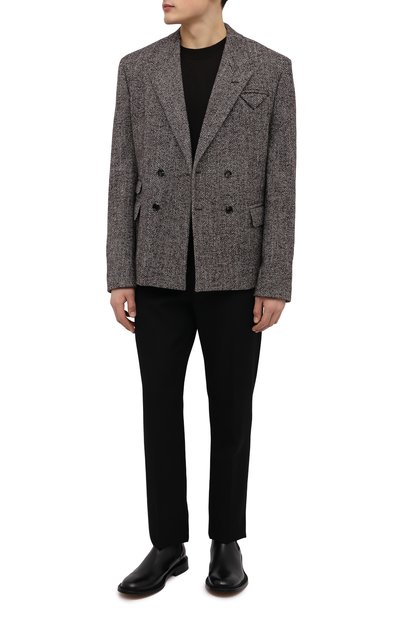 Кожаные челси level BOTTEGA VENETA черного цвета по цене 89950 руб., арт. 652357/V10T0, фото 2 Кожаные челси level BOTTEGA VENETA, арт. 652357/V10T0, фото 2