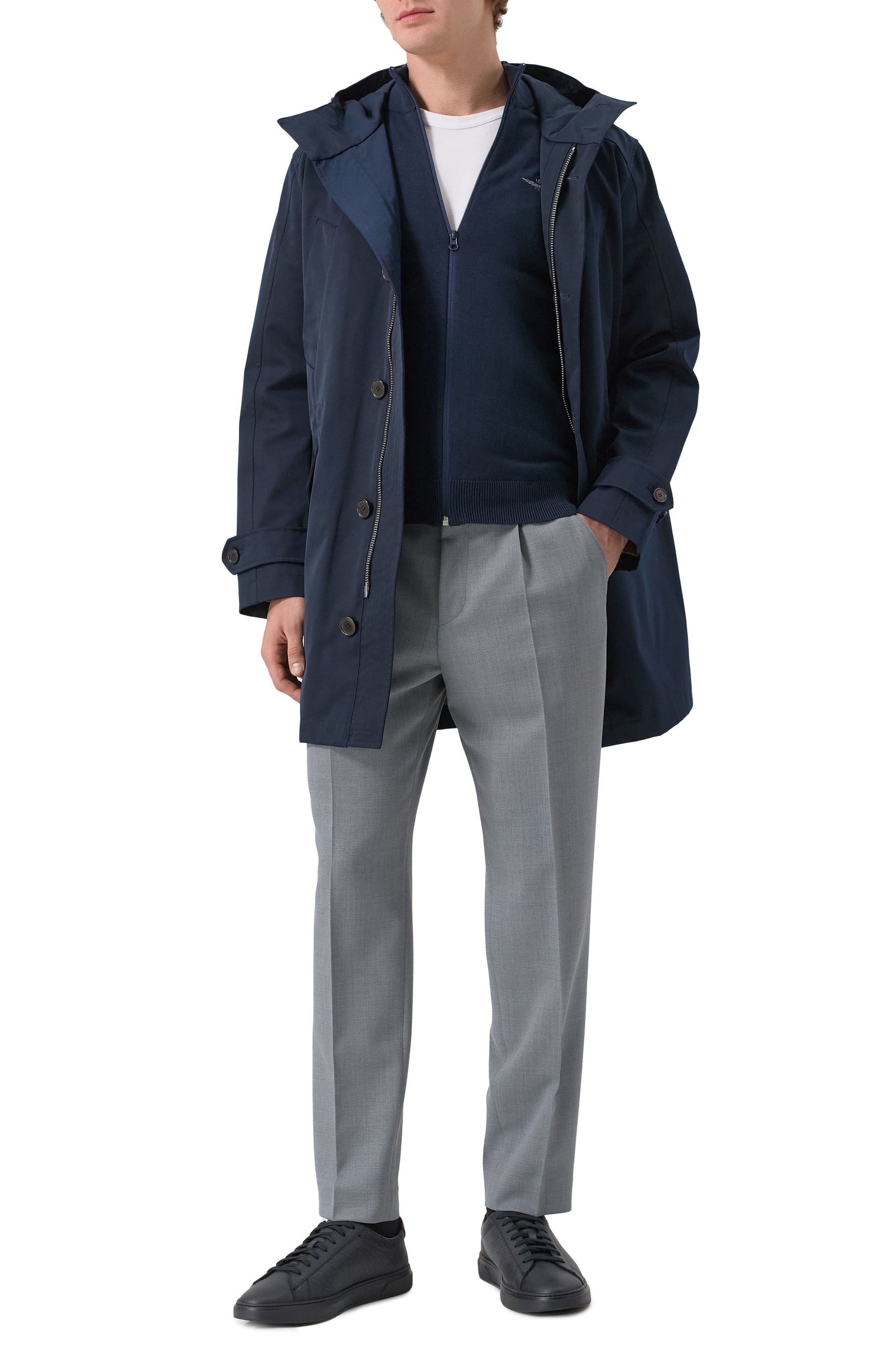 Хлопковый кардиган AERONAUTICA MILITARE, арт. MA1510L506, фото 2