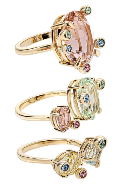 Женский комплект из трех колец gema SWAROVSKI, арт. 5705813