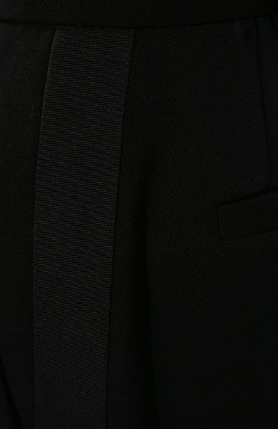 Шерстяные шорты MIU MIU черного цвета по цене 105000 руб., арт. MP1425-1R1-F0002, фото 5 Шерстяные шорты MIU MIU, арт. MP1425-1R1-F0002, фото 5