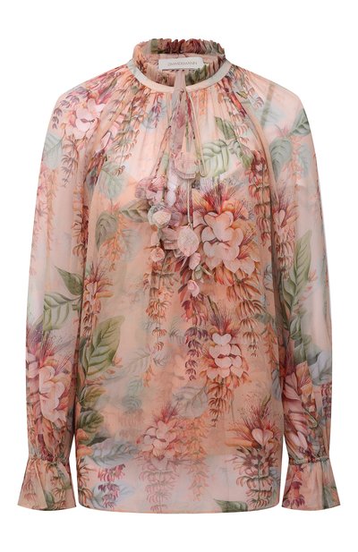 Шелковая блузка ZIMMERMANN, арт. 1345TCAN, фото 1