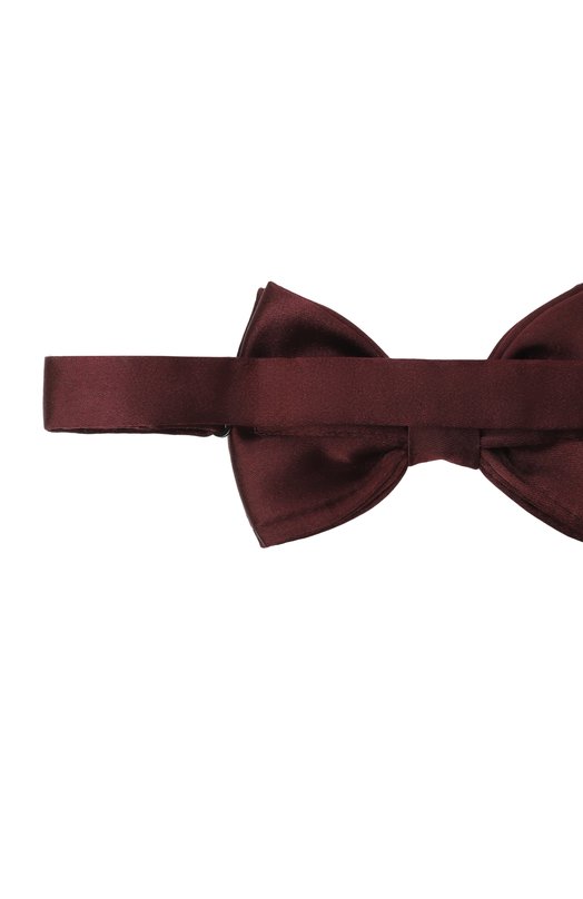 Шелковый галстук-бабочка Corneliani 26U308-2620301 Бордовый  26U308-2620301 Фото 3