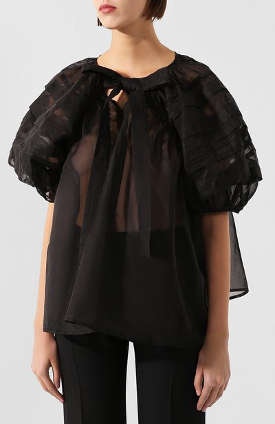 Хлопковая блузка CECILIE BAHNSEN, арт. SS19-0032, фото 3