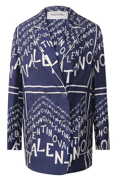 Женский шелковый жакет VALENTINO, арт. RB3CE1H24EL