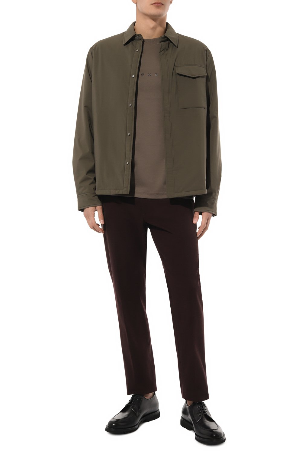 Хлопковые брюки ZEGNA, арт. UCI14A6/TR14, фото 2