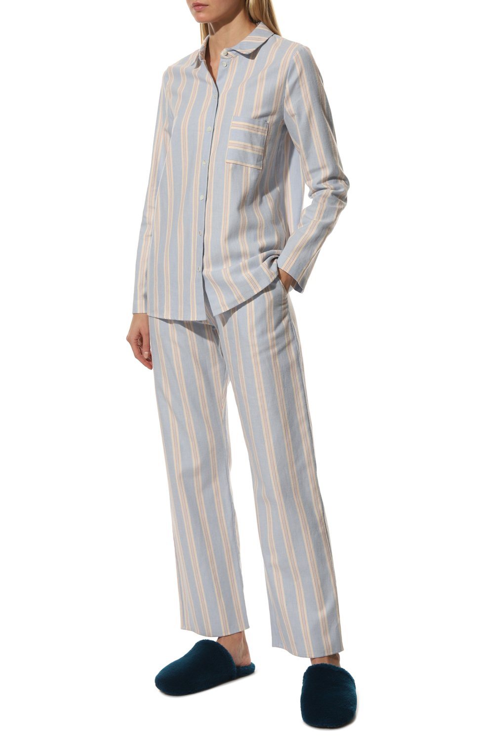 Хлопковая рубашка HANRO, арт. 076484, фото 2