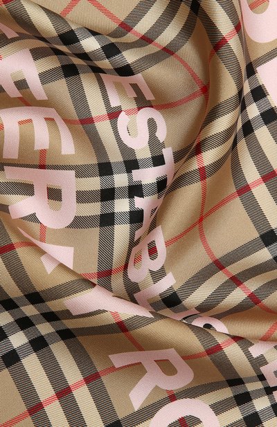 Шелковый шарф BURBERRY, арт. 8037475, фото 2